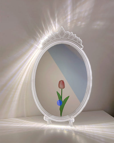 Espejo de maquillaje con luz LED Magic Crown con 3 luces
