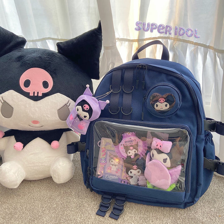 Dark blue ita bag sale