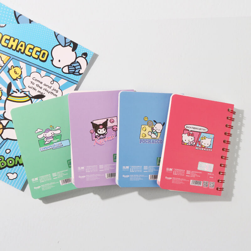 Notepad Comic Backside Image Sanrio Comic Series Spriral Notebook A6 – KawaiiEnvy