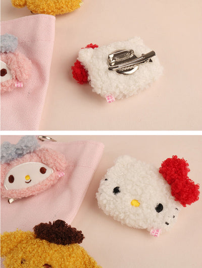 backside-display-of-the-hello-kitty-face-lambs-wool-fluffy-hair-clip