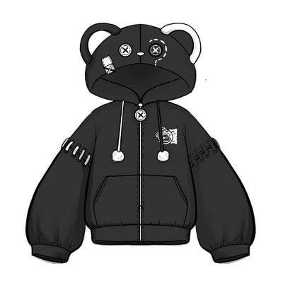 bear-hoodie-coat-black