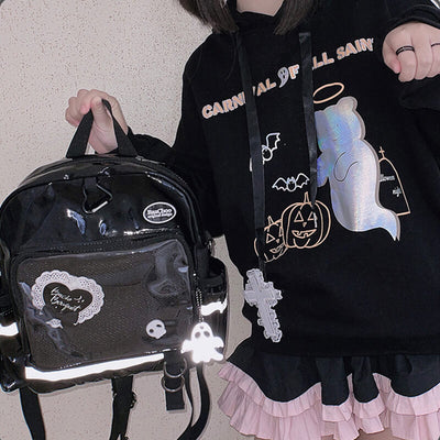 black-pu-ita-backckpack-bag-with-ghost-pendant-halloween