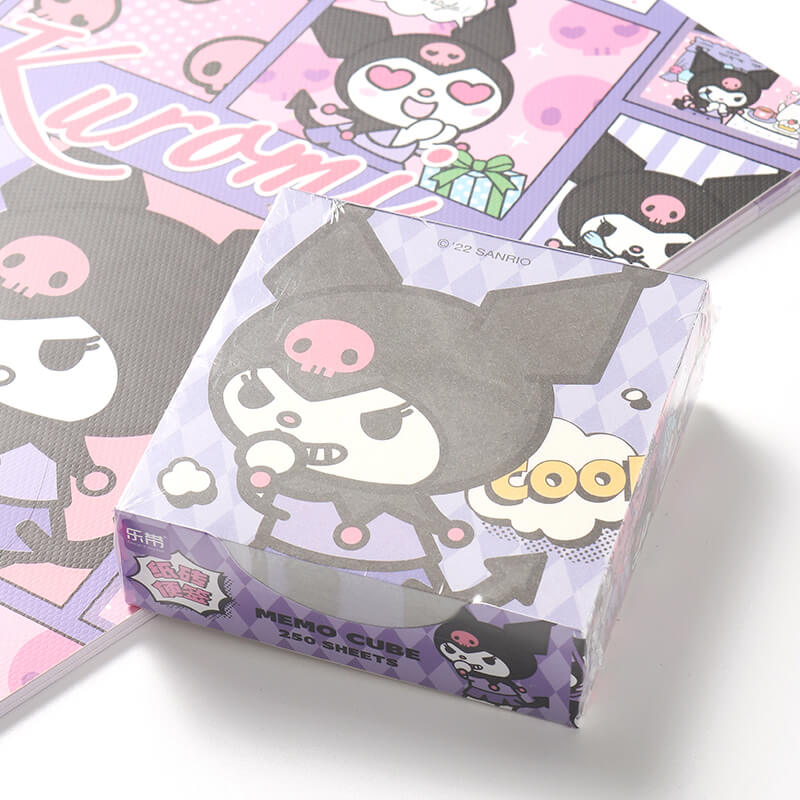 cheeky-kuromi-comic-style-memo-pad-cube-250-sheets