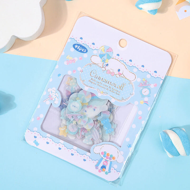 Cinnamoroll purchases Random Stickers 48 pcs