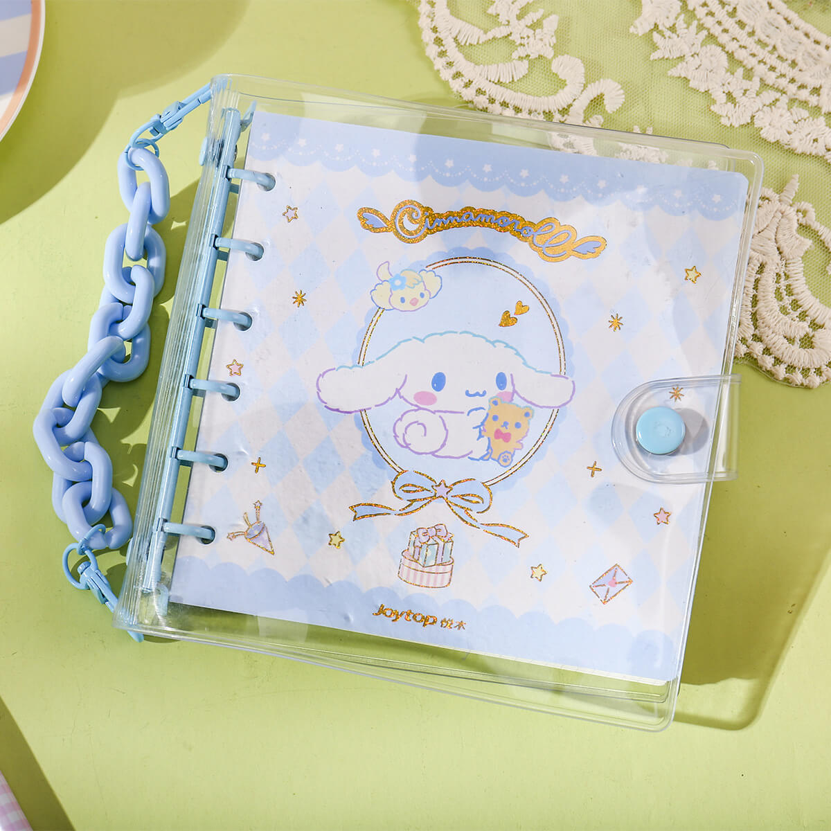 cinnamoroll-spiral-journal-notebook-with-chain-handle-button-closure