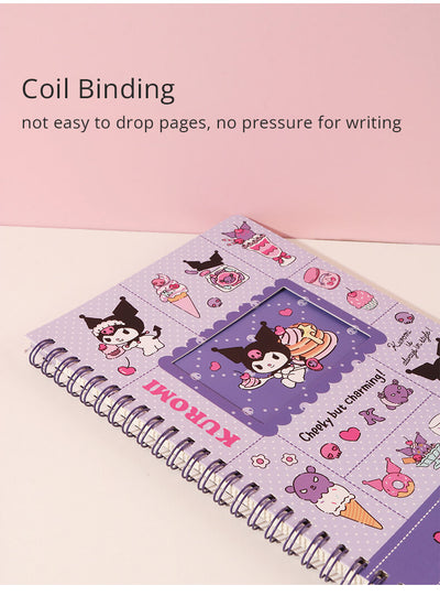 coil-binding-design-of-the-kuromi-loose-leaf-notebook-A5