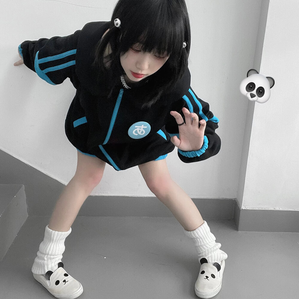 cute-japanese-high-school-winter-fleece-sports-jacket-black-blue