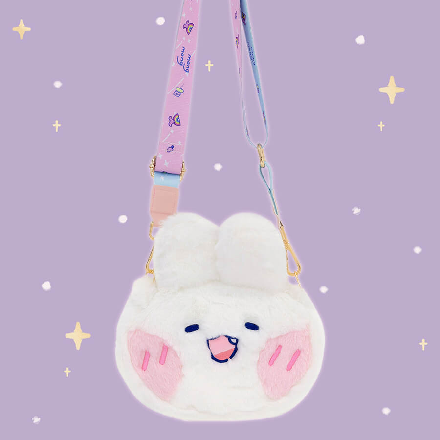 Lovely Mongmong Rabbit Crossbody Plush Bag - Kawaiienvy – KawaiiEnvy