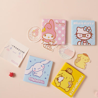 cute-sanrio-characters-die-cut-sticky-notes-set-3-diferent-shaped-design-cartoon-print