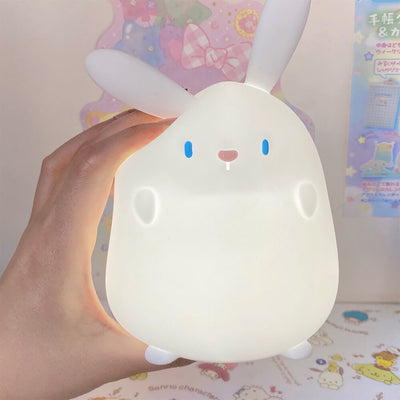 Cute Squishy Little Rabbit Night Lamp