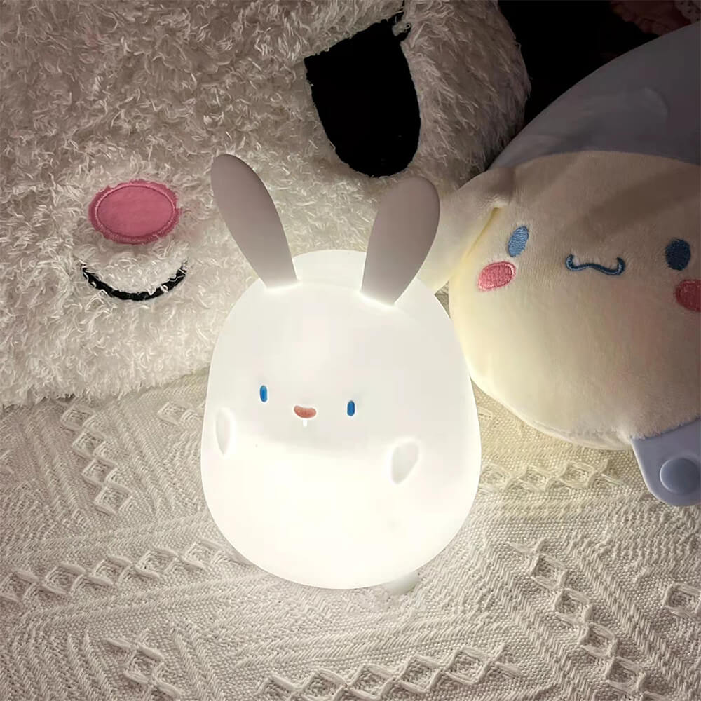 Cute Squishy Little Rabbit Night Lamp