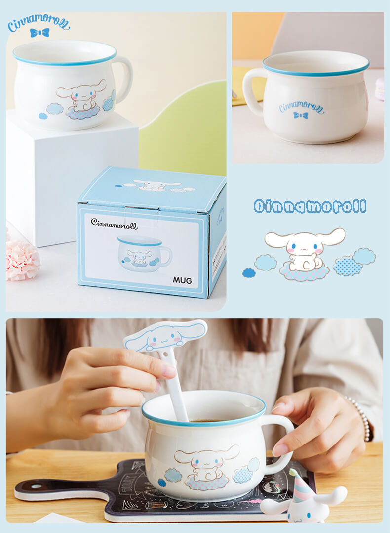 Sanrio Character Graphic Breakfast Mug 370ml