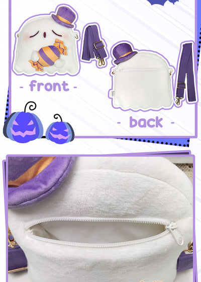 details-of-the-cute-ghost-spooky-plush-bag
