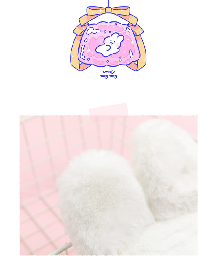 Lovely Mongmong Rabbit Crossbody Plush Bag - Kawaiienvy – KawaiiEnvy