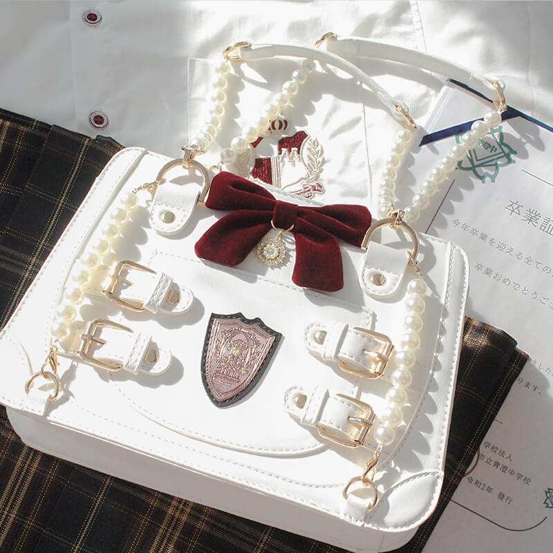 elegant-velvet-bow-pearl-chain-lolita-bag-white