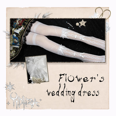 flowers-wedding-dress-lolita-stockings