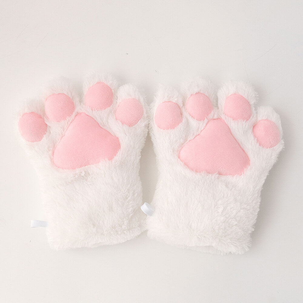 fluffy-cat-paw-gloves-in-white