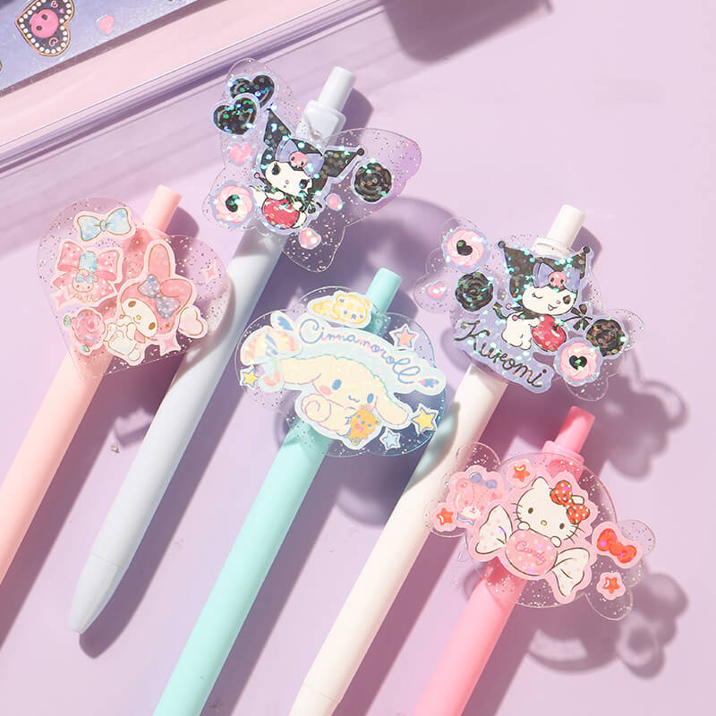 Sanrio Character DIY Sticker Gel Pen Set – KawaiiEnvy