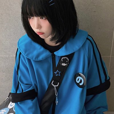 harajuku-japaneses-high-school-uniform-oversized-striped-fleece-sports-jackets-in-blue-black