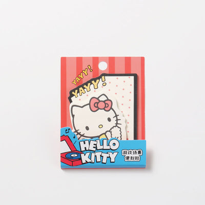 helli-kitty-die-cut-game-scene-sticky-notes