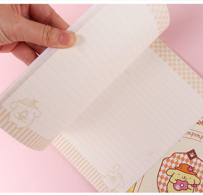 Campus Checkered Pattern Sanrio Loose-leaf Notbooks A5
