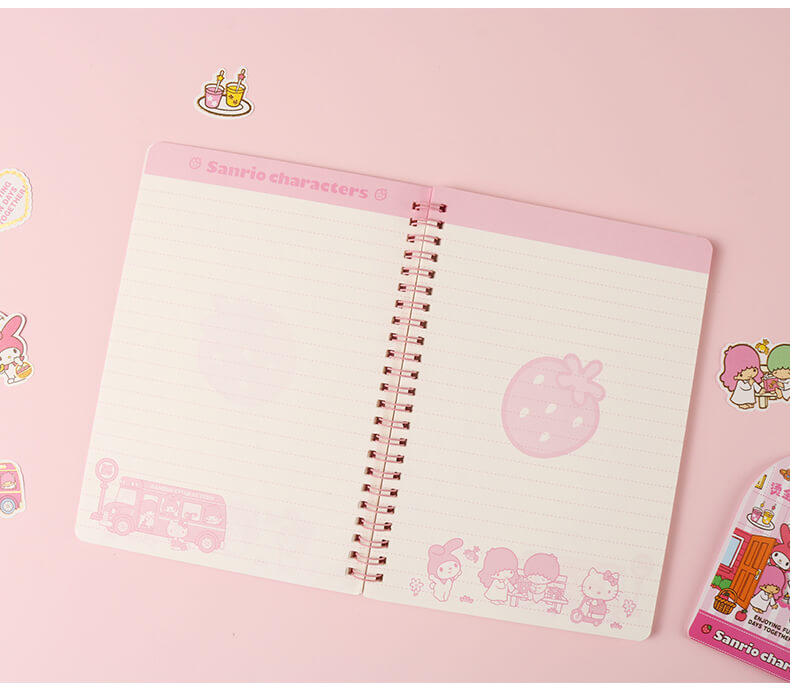 inner-page-of-the-kawaii-sanrio-family-loose-leaf-notebook-A5