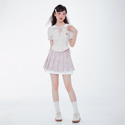 japanese-girl-fashion-sweet-look-styled-by-sanrio-my-melody-beige-tops-and-pink-bow-skirt