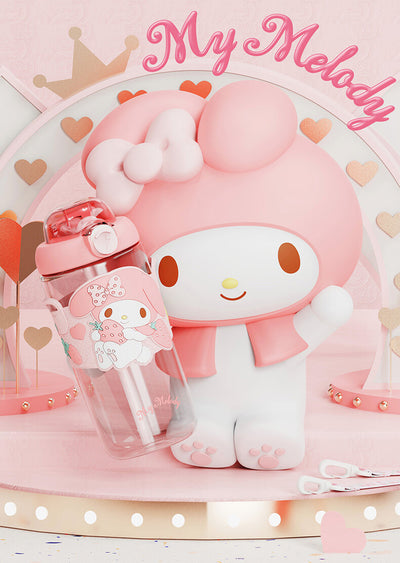 kawaii-aesthetic-strawberry-my-melody-sleeve-tritan-straw-bottle-with-long-strap-650ml