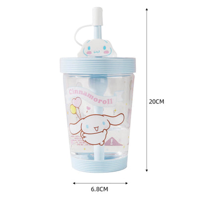 kawaii-blue-cinnamoroll-portable-water-cup-with-straw-535ml-size-68mm-by-200mm