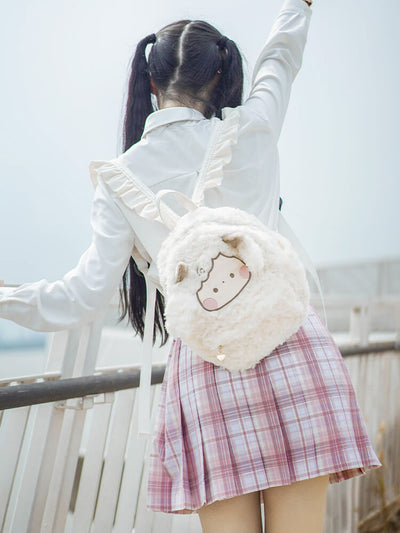 kawaii-cute-jk-little-lamb-plush-backpack-bag