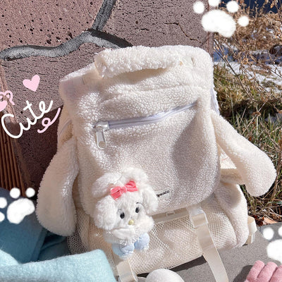 kawaii-cute-puppy-ears-fuzzy-white-backpack-bag