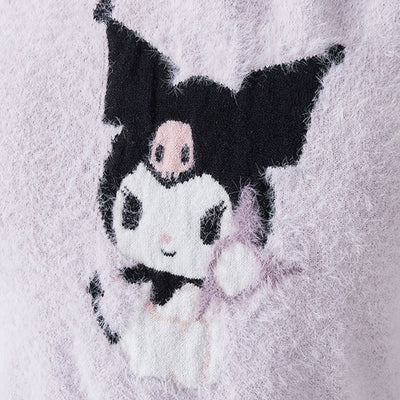 kawaii-kuromi-sweater-details