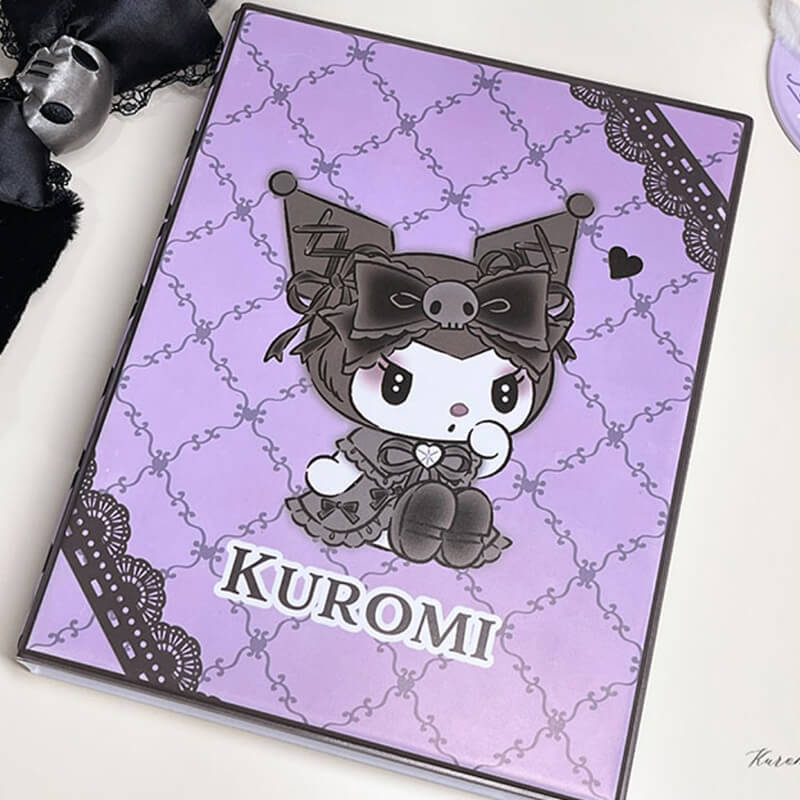 kawaii-midnight-melokuro-kuromi-3-ring-binder-kpop-collect-book