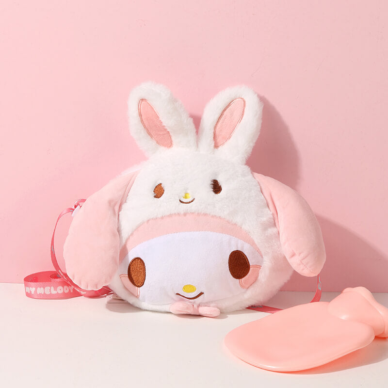 kawaii-my-melody-plushie-hot-water-injection-bag-with-neck-strap