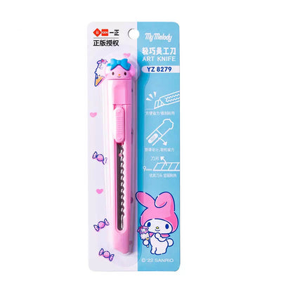 kawaii-my-melody-sanrio-portable-art-knife-pink