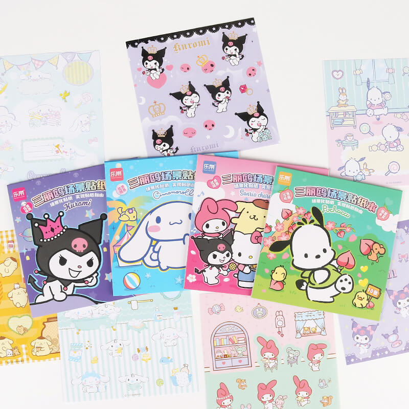 kawaii-sanrio-scene-journal-sticker-books