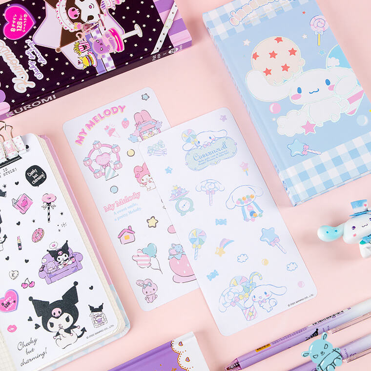 kawaii-sanrio-weekly-planner-contains-delicate-stickers