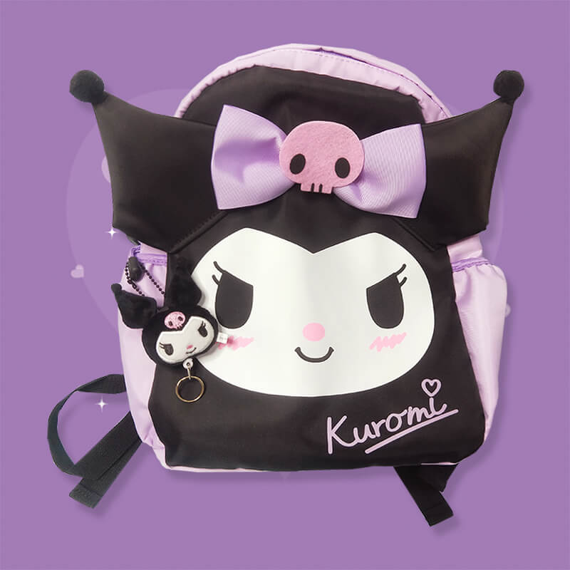 kuromi-backpack-with-black-pendant