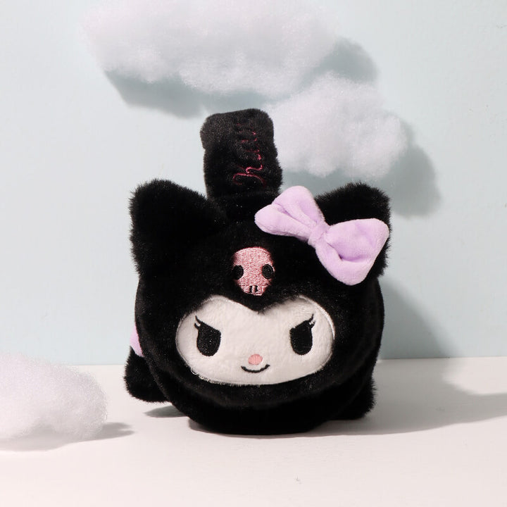 Kuromi Face 3D Ear Warmer Headband – KawaiiEnvy display picture 1