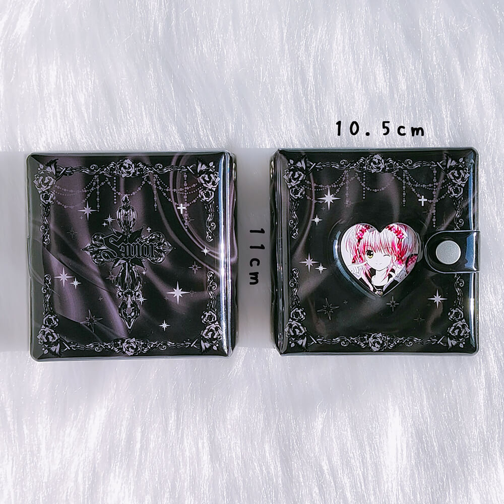 mini-3-ring-binder-savior-photo-album-love-heart-hollow-in-black