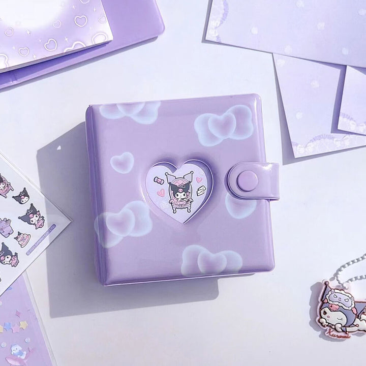 Mini 3-Ring Binder Scrapbook Album Love Heart Hollow – KawaiiEnvy