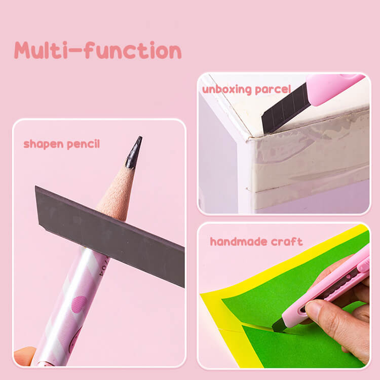 multi-function-of-the-hello-kitty-my-melody-utility-knife-shapen-pencil-unboxing-parcel-craft-knife