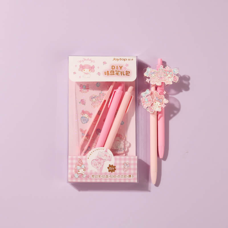 Sanrio Character DIY Sticker Gel Pen Set – KawaiiEnvy
