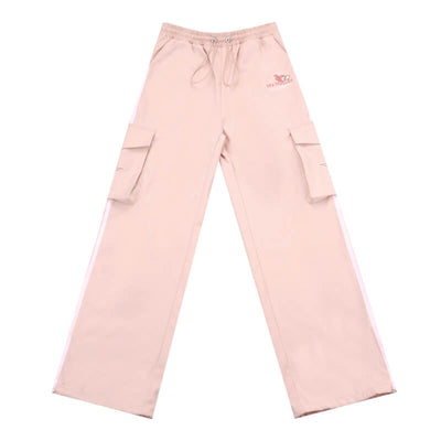 my-melody-embroidery-star-graphic-pocket-cargo-trousers-in-pink