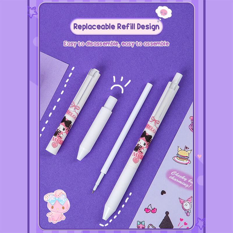 my-melody-gel-pen-with-replaceable-refill-design