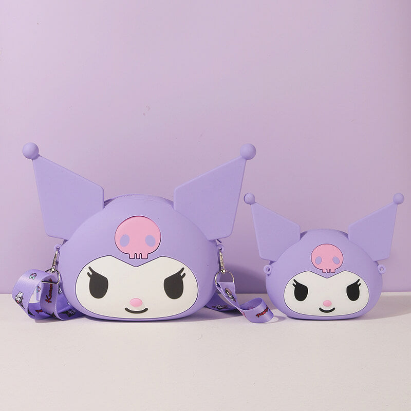 parent-child-size-of-kuromi-purple-silicone-squishy-coin-purse-with-strap
