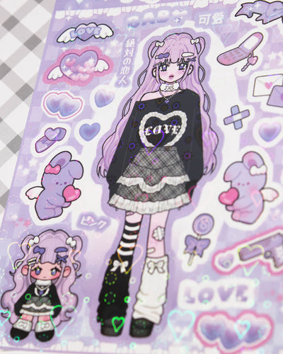 perfect-lover-y2k-girl-deco-stickers-purple-detail