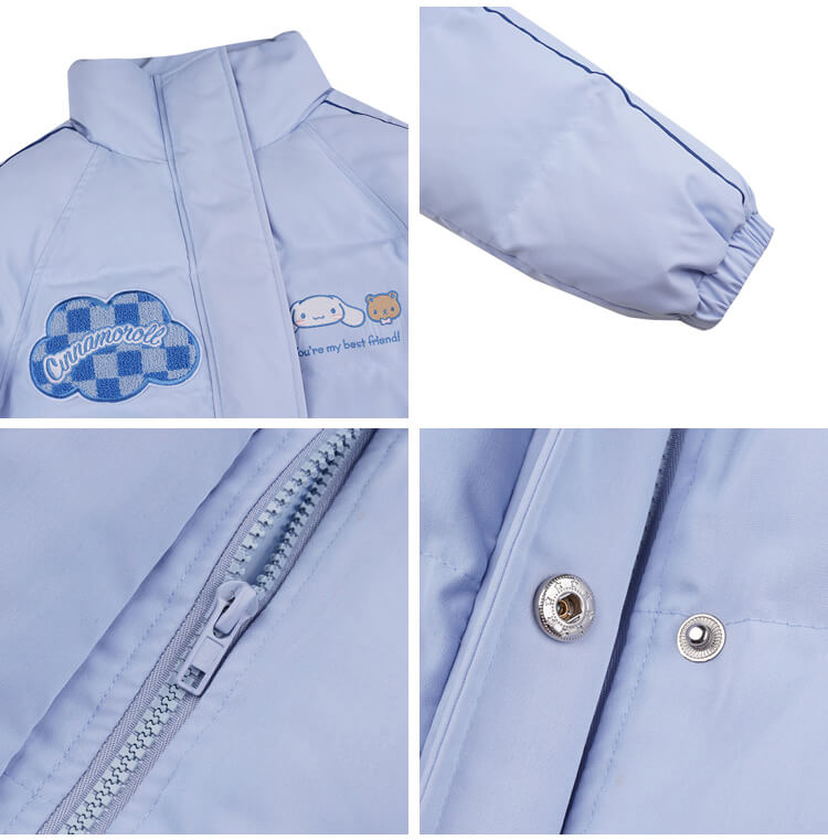 product-details-display-of-the-cinnamoroll-blue-puffle-jacket