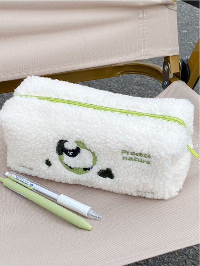 protect-nature-theme-lamb-wool-sheep-fluffy-pen-pouch
