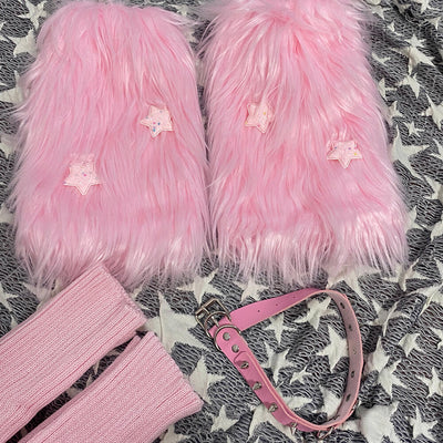 punk-pink-lurry-leg-warmers-3-pieces-set